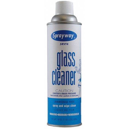 SPRAYWAY - Glass Cleaner, 19 oz., White