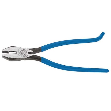 Linemans Pliers 9 1/4 In Dipped Handle by USA Klein Solid Joint Pliers