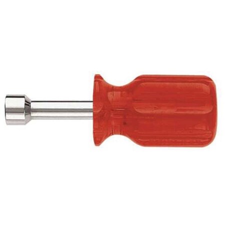 Nut Driver 1/4 in Hollow Fluted 1 1/2 in by USA Klein Nut Drivers