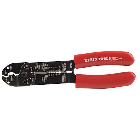 Wire Stripper 22 to 10 AWG 7 3/4 In by USA Klein Wire Strippers Crimpers Cable Slitters