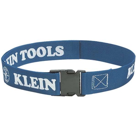 One Size Fits All Lightweight Utility Belt Blue 2" W by USA Klein Tool & Work Belts Aprons & Suspenders
