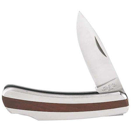 Pocket Knf SS Hndl w/ Rosewood Insert by USA Klein Folding Knives