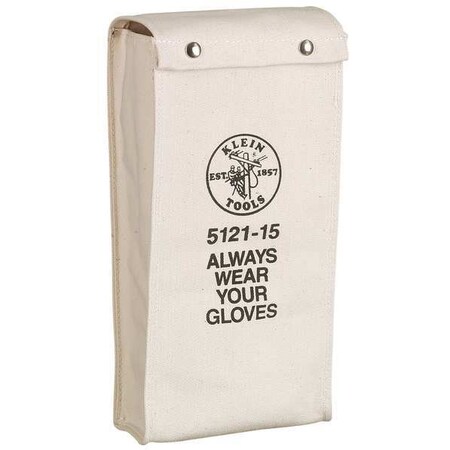 19" General Purpose Glove Bag Tan Type 55317 2 by USA Klein Soft Sided Tool Storage Products