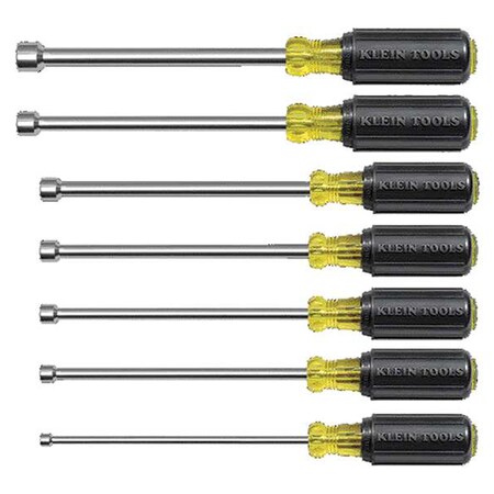 Nut Driver Set 7 Pieces SAE Hollow Type 65215 8 by USA Klein Nut Driver Sets