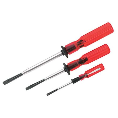 Screw Hold Screwdriver Set Slotted 3 Pc by USA Vaco Screwdriver Sets