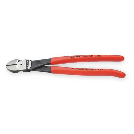 Knipex High Leverage Diagonal Cutters 10 In. Technical Info