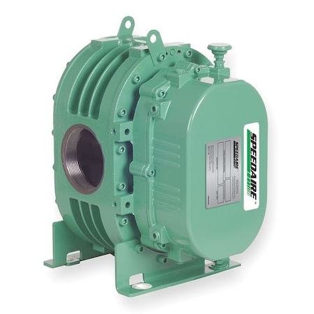 Blower/Vacuum Pump 0.069 cu ft/Rev Type 2EPR6 by USA Speedaire Vacuum Positive Displacement Blowers