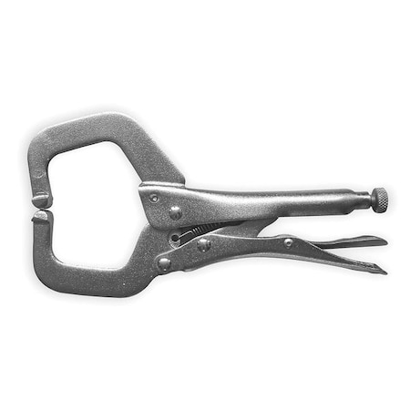 Locking C Clamp 10" 3 1/8Cap 2 1/4Throat Type 2FDC9 by USA Westward Locking Clamps
