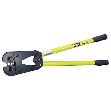Crimper Insulated 8 to 4/0 AWG 26" L by USA Quick Cable & Wire Crimping Tools