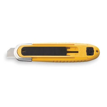 Safety Knife 6 in. Black/Yellow by USA Olfa Utility Knives