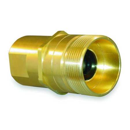 Coupler Body 1 11 1/2 1 In. Body Brass Model 5100 S2 16B by USA Eaton Aeroquip Hydraulic Quick Couplers