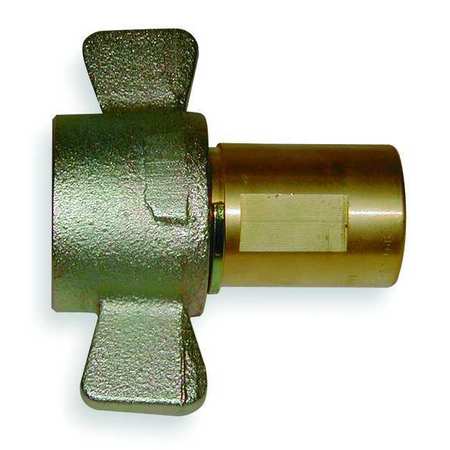 Body 1 1/4 11 1/2 1 1/4 In. Body Brass by USA Eaton Aeroquip Hydraulic Quick Couplers