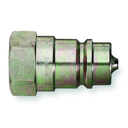 Coupler Nipple 1/2 14 5/8 In. Body Steel by USA Eaton Aeroquip Hydraulic Quick Couplers