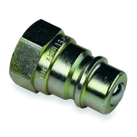 Coupler Nipple 1/4 18 1/4 In. Body Steel Model S41 2 by USA Safeway Hydraulic Quick Couplers