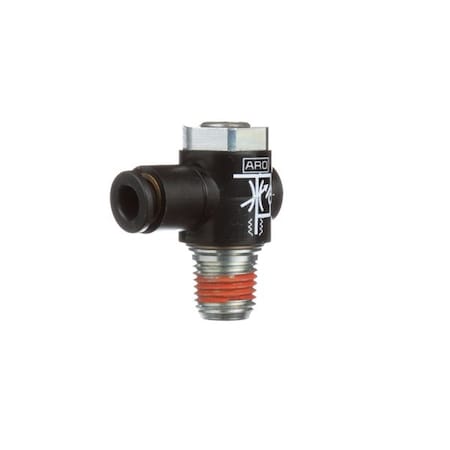 Cylder Port Flow Control 1/4 MNPT xTube Type 119309 250 by USA ARO Pneumatic Flow Control Valves