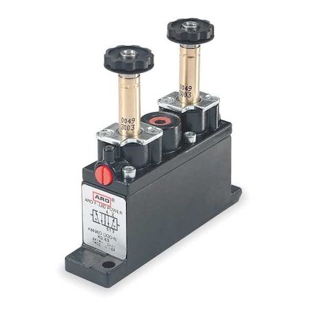 Solenoid Air Control Valve 1/8 In 120VAC Type A249SD 000 N by USA ARO Pneumatic Solenoid Air Control Valves