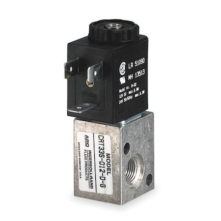 Solenoid Air Control Valve 1/8 In 120VAC Type CAT33S 120 A by USA ARO Pneumatic Valve Solenoid Coils