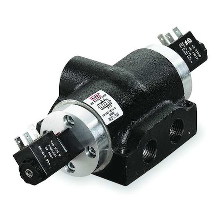 Solenoid Air Control Valve 1/2 In 120VAC Type K214SD 120 A by USA ARO Pneumatic Solenoid Air Control Valves