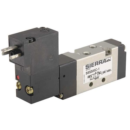 Solenoid Air Control Valve 5/16 In 24VDC by USA ARO Pneumatic Solenoid Air Control Valves