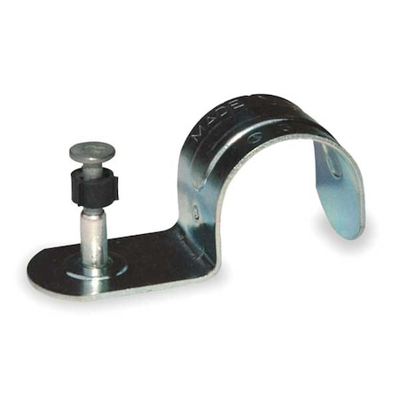 Conduit Strap w/Plated Pin 1/2 In. PK100 by USA Ramset Powder Actuated Tool Accessories