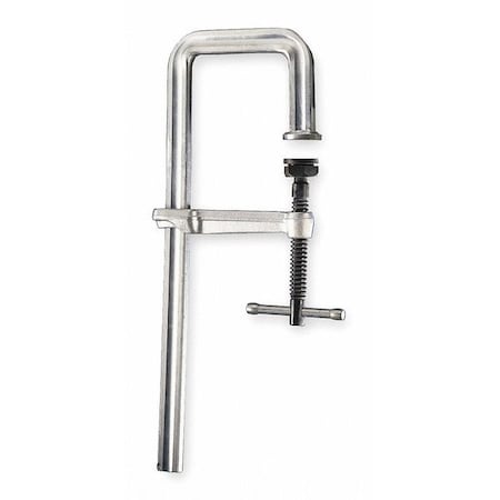 12" Step Over Bar Clamp Regular Duty 5 1/2" Deep by USA Bessey Bar & Pipe Clamps