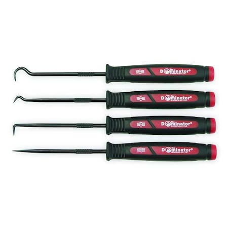 Mini Hook and Pick Set 4 Pc by USA Mayhew Nail Pullers Wrecking & Pry Bars