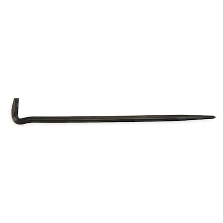 Pry Bars Rolling Head Pry Bar 16 In. L Type 75101 by USA Mayhew Nail Pullers Wrecking & Pry Bars