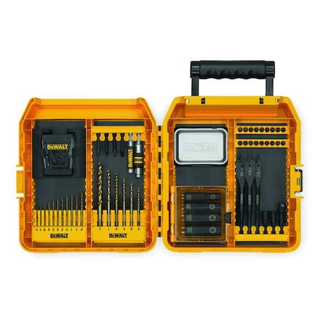 Screwdriver Bit Set 65 Pieces 1/4" Shank by USA Dewalt Screwdriver Bit Sets