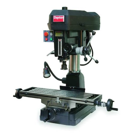 Mill/Drill Machine 16 in. Swing 60Hz by USA Dayton Milling & Drilling Machines