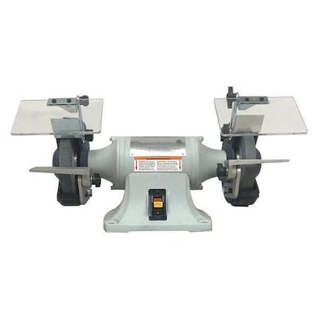 Bench Grinder 6 In 1/3 HP 115V 3.5 A by USA Dayton Bench Grinders