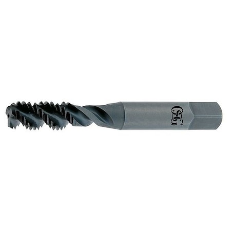 Sp Flute Tap Bottom M6x1.00 TiN 3 Flt Type 2988305 by USA OSG Taps