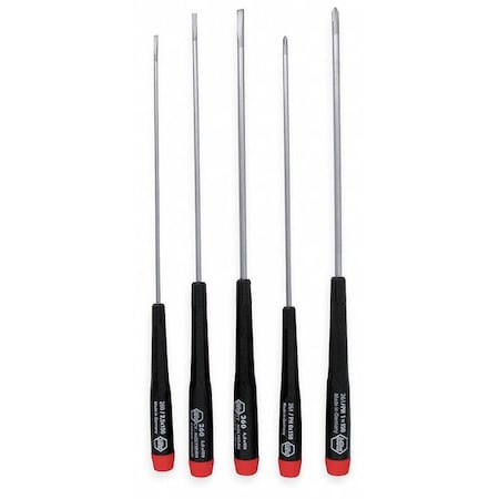 Precision Screwdriver Set Sl/Ph 5 pcs. by USA Wiha Nut Driver Sets