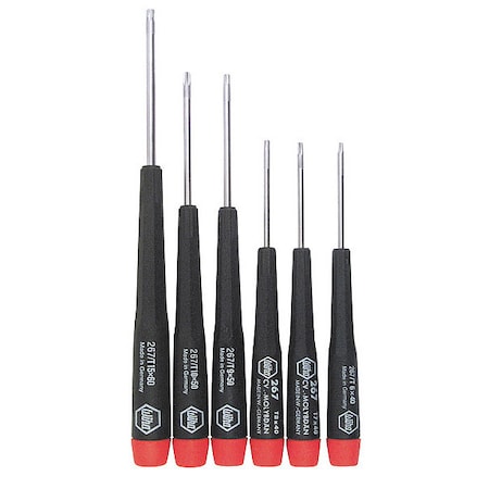 Precision Screwdriver Set Torx(R) 6 pcs. by USA Wiha Nut Driver Sets