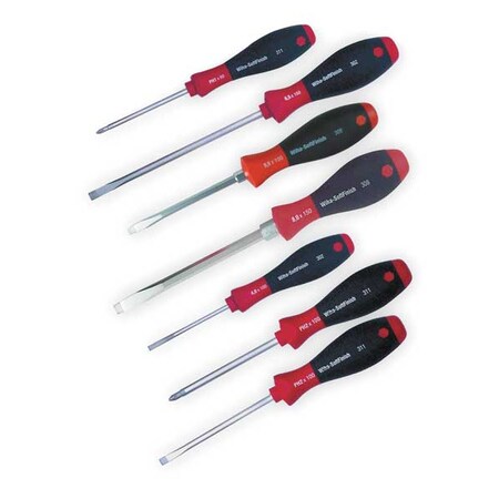 Screwdriver Set Slotted/Phillips 7 Pc Type 30276 by USA Wiha Screwdriver Sets