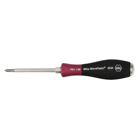 Screwdriver Phillips #1x3 1/4 Hx with Hx by USA Wiha Screwdriver Sets