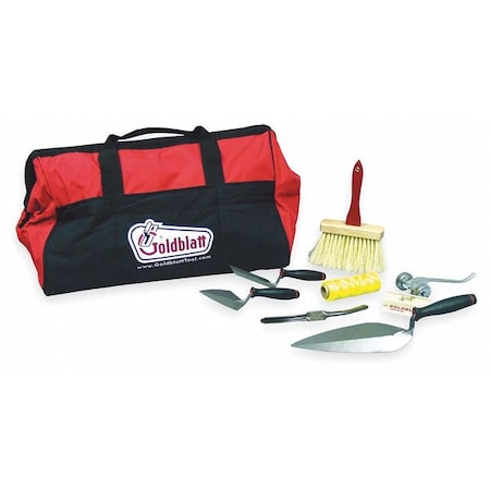 Masons Apprentice Tool Kit 8 Pc by USA Goldblatt Masonry Tools