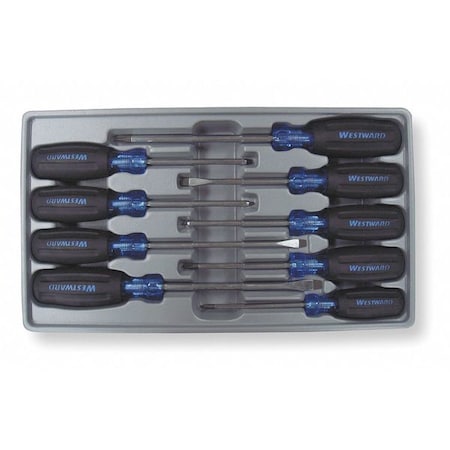 Screwdriver Set Slotted/Phillips/Sq 9 Pc by USA Westward Screwdriver Sets