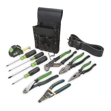 General Hand Tool Kit No. of Pcs. 12 Type 0159 13 by USA Greenlee General Hand Tool Kits