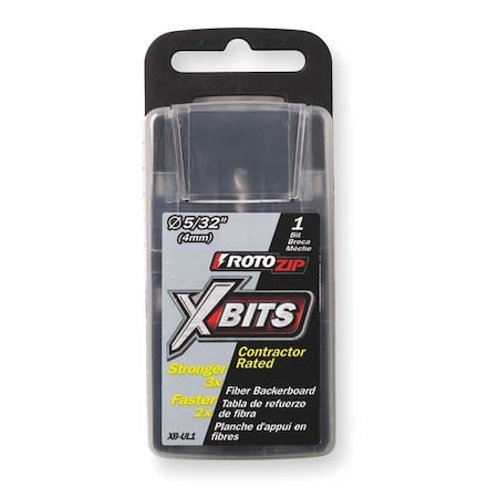 Underlayment X Bit 5/32 In. Dia. Carbide by USA Rotozip Screwdriver Bits