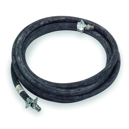 1/2" ID x 50 ft Rubber Steam Hose BK by USA Value Brand Air Compressor Industrial Hoses