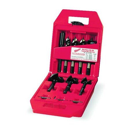 Plumbers Bit Kit by USA Milwaukee Wood Drilling Bits