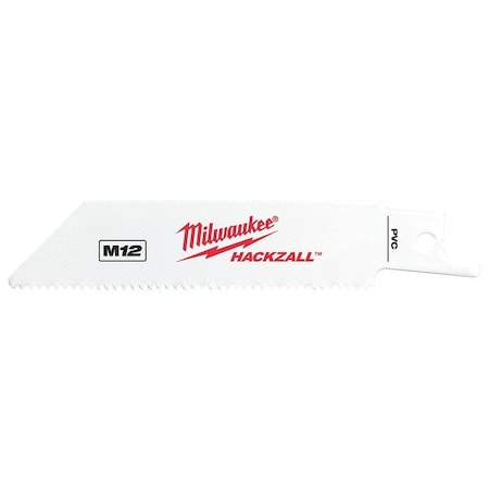 4" L Hackzall(TM) Blade 5 pk. by USA Milwaukee Reciprocating Power Saw Blades