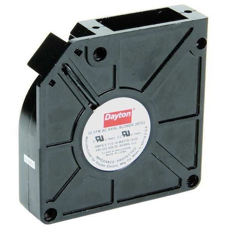 4-3/4" Square Axial Blower 230VAC Model 2RTD3 by Dayton in US