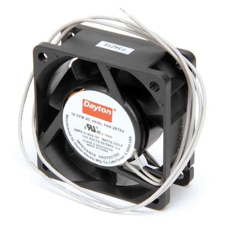 2-3/8" Square Axial Fan 115VAC by Dayton in US