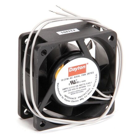 2-3/8" Square Axial Fan 230VAC by Dayton in US