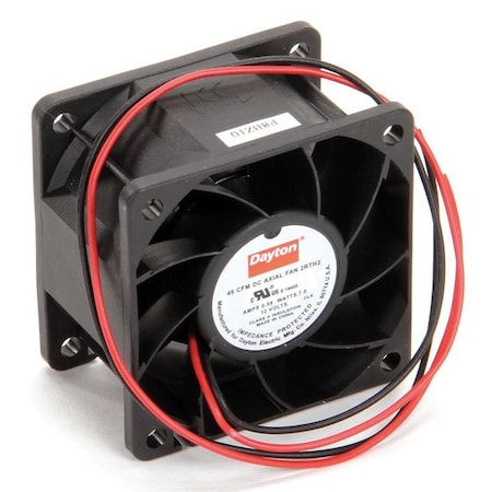 2-3/8" Square Axial Fan 12VDC Model 2RTH2 by Dayton in US
