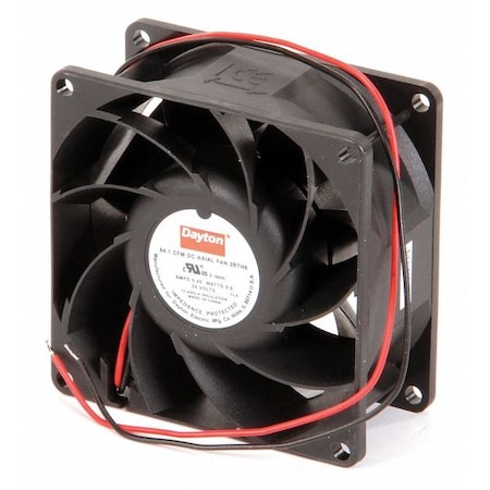 3-1/8" Square Axial Fan 24VDC by Dayton in US