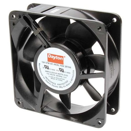 4-11/16" Square Axial Fan 115VAC Model 2RTK6 by Dayton in US