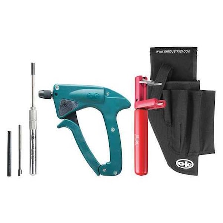 Manual Wire Wrap Tool Kit 6 Pc by USA OK Industries Wire Strippers Crimpers Cable Slitters