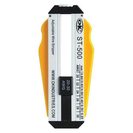 Adjustable Wire Stripper 20 30 AWG by USA OK Industries Wire Strippers Crimpers Cable Slitters